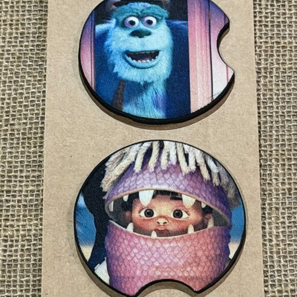 Monster - Sublimated Car Coasters - Picture 1 of 3